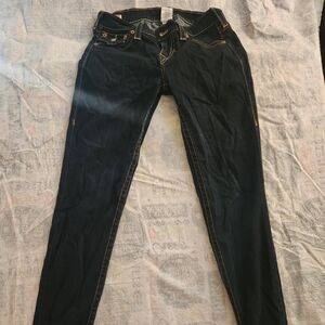 True Religion Black Denim Jeans